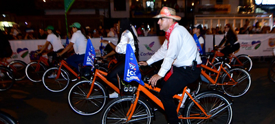 &lsquo;Voy en Bici&rsquo; en la Feria de Cali