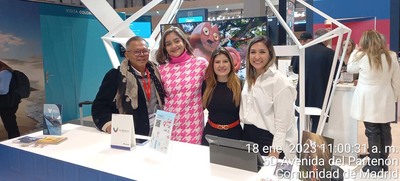 Secretar&iacute;a de Turismo trabaja para fortalecer nuestro destino en FITUR 2023
