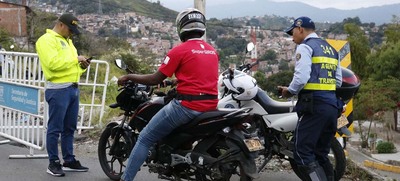 M&aacute;s de 80 motocicletas han sido inmovilizadas durante operativos en la Avenida Circunvalar