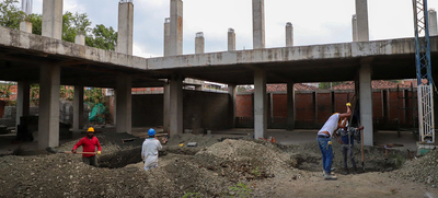 Reiniciadas obras de infraestructura de la sede educativa Bienestar Social en Mariano Ramos