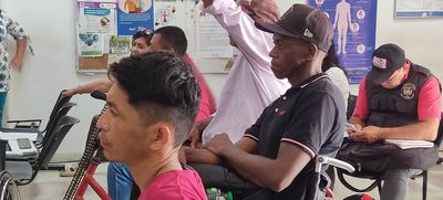 En la comuna 21 avanzan acciones en pro de personas con discapacidad y cuidadores