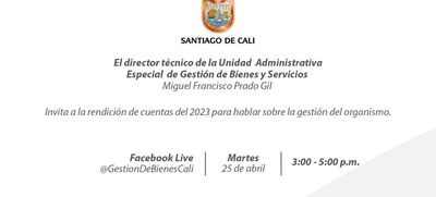 La Unidad Administrativa Especial de Gesti&oacute;n de Bienes y Servicios se alista para su primera jornada de Rendici&oacute;n de Cuentas