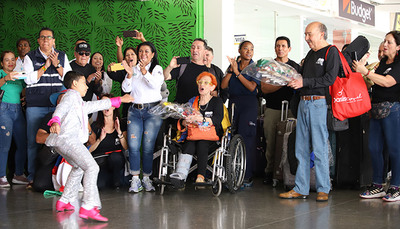 Delegaciones de USA, Chile, Cuba, Panam&aacute; y Hungr&iacute;a llegaron bailando a Cali