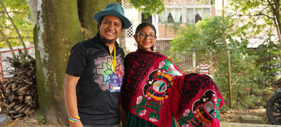 Padre e hija ecuatorianos, por primera vez le danzan a Cali con su coraz&oacute;n