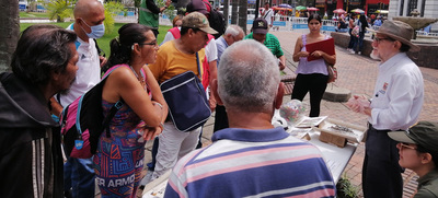 La Plaza de Cayzedo se convirti&oacute; en una gran aula ambiental