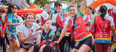 La comuna 20 fue el epicentro de la fiesta deportiva con la 7K de la Familia