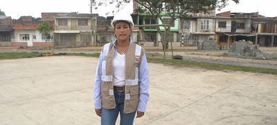 La construcci&oacute;n de la esperada cancha m&uacute;ltiple del Bulevar de Oriente ha llegado a la etapa final