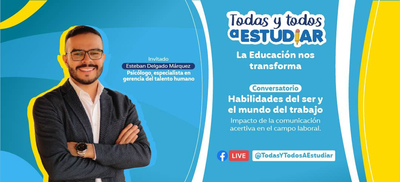 Todas y Todos a Estudiar prepara a los j&oacute;venes para la vida laboral
