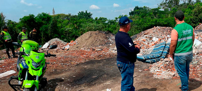 Dagma, Polic&iacute;a y Plan Jarill&oacute;n trabajan articulados contra la disposici&oacute;n inadecuada de residuos
