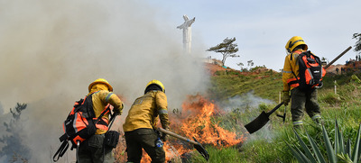&iexcl;Con la seca no se juega! Bomberos de Cali est&aacute;n preparados para atender emergencias