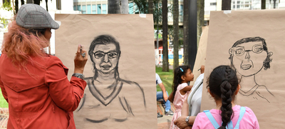 La Plaza de Cayzedo de Cali, epicentro de pintura urbana