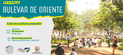 Vamos de la calle al &lsquo;Bulevar de Oriente&rsquo;