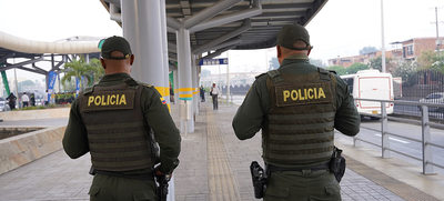 Cale&ntilde;os valoran de manera positiva presencia de la Polic&iacute;a en las estaciones del MIO