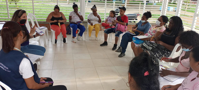 Se adelanta estrategia de prevenci&oacute;n de violencias, con las mujeres de los comedores comunitarios
