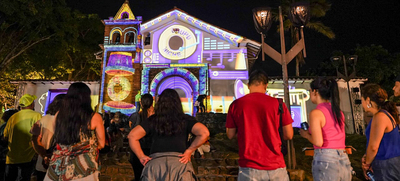 Con luces Alcald&iacute;a de Cali empez&oacute; celebraci&oacute;n de sus 487 a&ntilde;os de fundaci&oacute;n