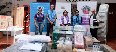 Acnur entreg&oacute; donaci&oacute;n para el Hogar de Acogida