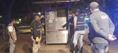 Secretar&iacute;a de Seguridad y Justicia recuper&oacute; espacio p&uacute;blico en el Parque el Ingenio.