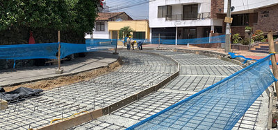 Miraflores mejora sus v&iacute;as en concreto r&iacute;gido con &lsquo;Obras de Coraz&oacute;n&rsquo;