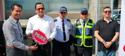 Movilidad recibi&oacute; m&aacute;s de 100 elementos donados para seguridad vial