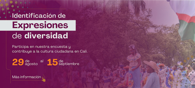 Queremos conocer, en detalle, nuestra diversidad cultural. Apoya la encuesta