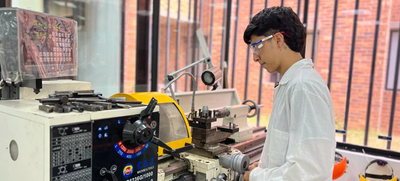 Becario de Todas y Todos a Estudiar encuentra su pasi&oacute;n en la ingenier&iacute;a mec&aacute;nica