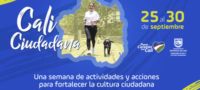 Cali, lista para vivir la Semana de la Cultura Ciudadana
