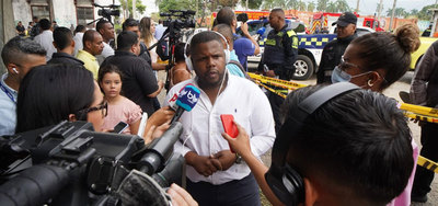 Autoridades inician investigaci&oacute;n tras siniestro a&eacute;reo en el barrio Jorge Isaacs de Cali