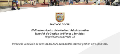 Con di&aacute;logo virtual y presencial, Unidad de Bienes y Servicios har&aacute; balance de gesti&oacute;n en Cali