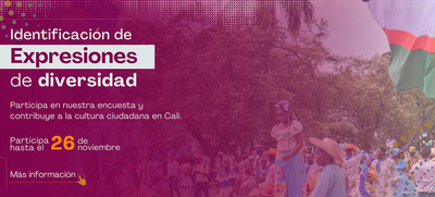Participa en la encuesta para caracterizar la diversidad cultural en Cali