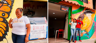 El Bulevar de Oriente se pinta de murales y oportunidades para emprendedores