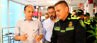Alcalde Eder anuncia presencia en la calle, de la Polic&iacute;a