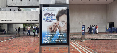 Reposici&oacute;n de 50 elementos del mobiliario urbano Mupis en Cali