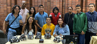 Estudiante de la IETI  Antonio Jos&eacute; Camacho fue la ganadora del concurso de rob&oacute;tica realizado por  la Universidad Aut&oacute;noma de Occidente.