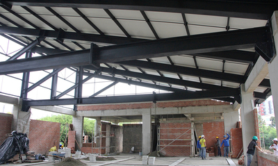 As&iacute; avanza la construcci&oacute;n del restaurante escolar de la sede educativa Rep&uacute;blica de Francia