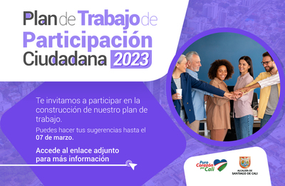 Datic presenta el Plan de Trabajo de Participaci&oacute;n Ciudadana 2023