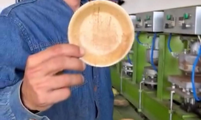 Platos de guadua, la alternativa sostenible para productos de un solo uso
