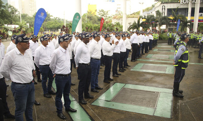 122 nuevos agentes de tr&aacute;nsito para Cali fueron escogidos en convocatoria abierta