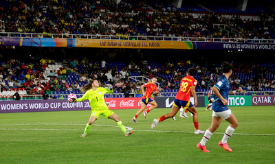 Espa&ntilde;a venci&oacute; a Paraguay en el Pascual y se asegur&oacute; en octavos de final del Mundial Femenino Sub-20