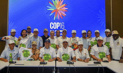 Secretar&iacute;a de Turismo de Cali recorri&oacute; la Zona Azul en el inicio del Programa de Voluntariado de la COP16