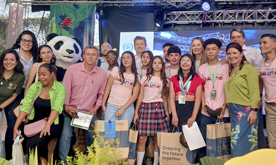 Los ocho estudiantes que m&aacute;s saben en Colombia sobre biodiversidad, se enfrentaron en la final del concurso &lsquo;Sabidur&iacute;a Salvaje&rsquo;