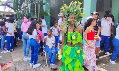 La instituci&oacute;n educativa Crist&oacute;bal Col&oacute;n celebr&oacute; el VI Quilombo