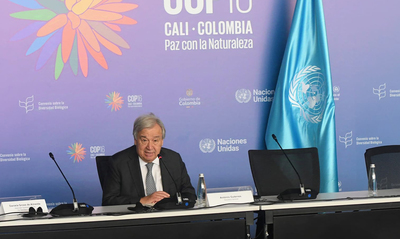 &ldquo;Qued&eacute; muy impresionado con la calidad de la organizaci&oacute;n en la COP16, es excelente&rdquo;: Ant&oacute;nio Guterres