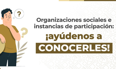 Organizaciones sociales e instancias de participaci&oacute;n &iexcl;tenemos que re-conocernos!
