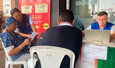 Habitantes de la comuna 22 podr&aacute;n resolver dudas de sus impuestos en nuevo punto de atenci&oacute;n m&oacute;vil ubicado en el Pricesmart del sur