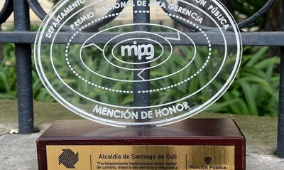 Por primera vez, la Secretar&iacute;a de Paz y Cultura Ciudadana de Cali fue nominada al &lsquo;Premio Nacional de Alta Gerencia&rsquo;