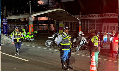 Balance positivo en materia de seguridad vial en la celebraci&oacute;n de la Noche de Velitas en Cali