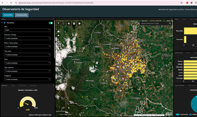 Datos de homicidios y comparendos podr&aacute;n ser consultados en el nuevo mapa interactivo del Observatorio de Seguridad