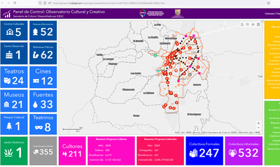 Conoce el mapa interactivo que facilita la consulta sobre actividades culturales en Cali