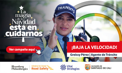 &lsquo;Baja la velocidad&rsquo;, nueva campa&ntilde;a de la Alcald&iacute;a de Cali con la cooperaci&oacute;n internacional de Bloomberg Philanthropies