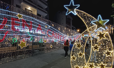 &iquest;Qu&eacute; opinan los cale&ntilde;os sobre el alumbrado navide&ntilde;o en Cali?